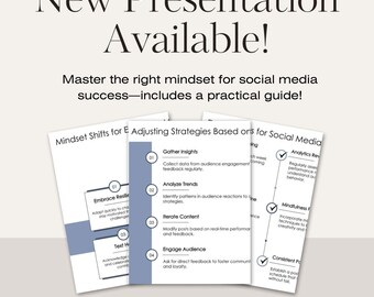 Guida al successo con la mentalità dei social media + presentazione