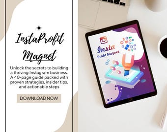InstaProfit Magnet Guide: Instagram Business Growth Tips