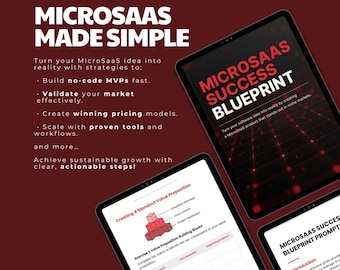 MicroSaaS Success Blueprint: Build, Launch and Scale No-Code SaaS