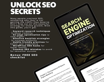 Guía de dominio del SEO + Lista de verificación gratuita / Aumente el tráfico y la clasificación de su sitio web, aprenda SEO para pequeñas empresas