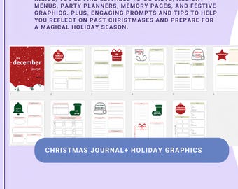 Ultimate Christmas Journal & Holiday Planner (Printable)