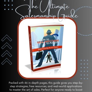 Ultimate Salesmanship Guide | Sell Anything | Digital Sales Skills eBook
