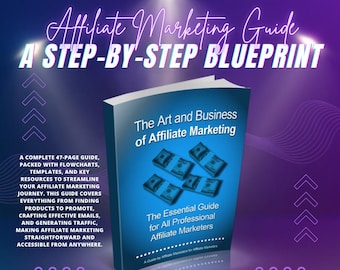 Affiliatemarketingblauwdruk | Complete gids voor beginners | Passieve inkomensstrategieën
