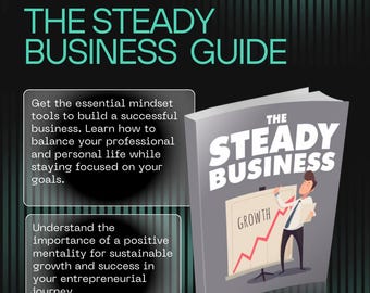 Steady Business Growth Guide: Mindset Strategies for Entrepreneurs