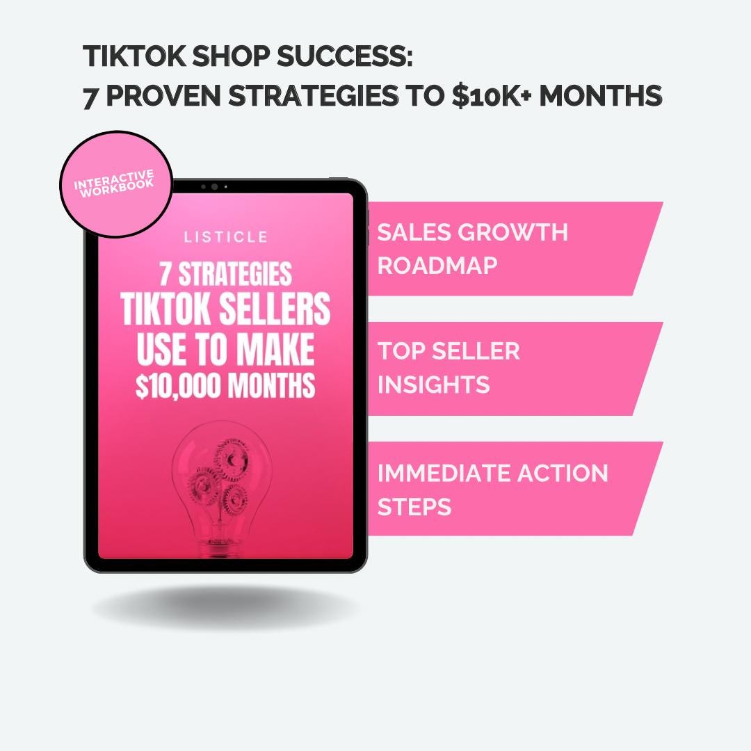 Tiktok Shop Success: 10K+ Month Guide - Etsy