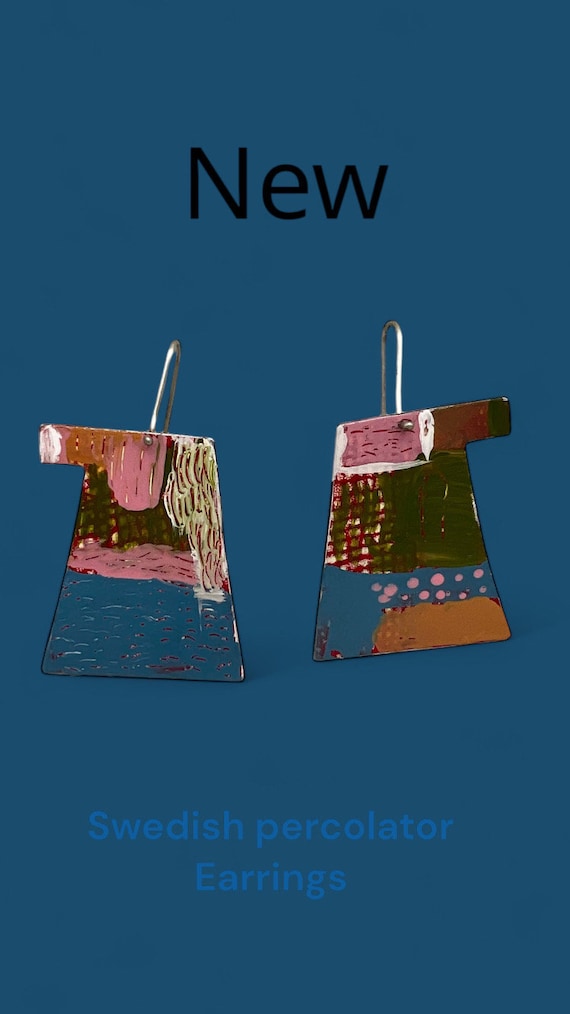 Swedish Percolator earrings