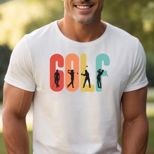 Golf Dad Shirt, Gift for Dad, Fathers Day Gift, Men&#39;s Golf Gift, Best Dad Ever Shirt, Fathers Day Shirt, Golf Lover Dad Shirt, Dad Gift
