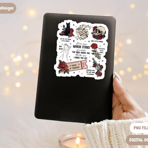 Run Little Mouse PNG | Dark Romance PNG | Bookish Shirt Design image 5