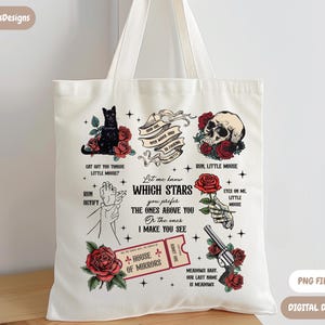 Run Little Mouse PNG | Dark Romance PNG | Bookish Shirt Design image 7