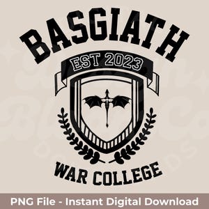 Basgiath War College PNG | Fourth Wing, Iron Flame And Onyx Storm PNG | Bookish Lovers PNG