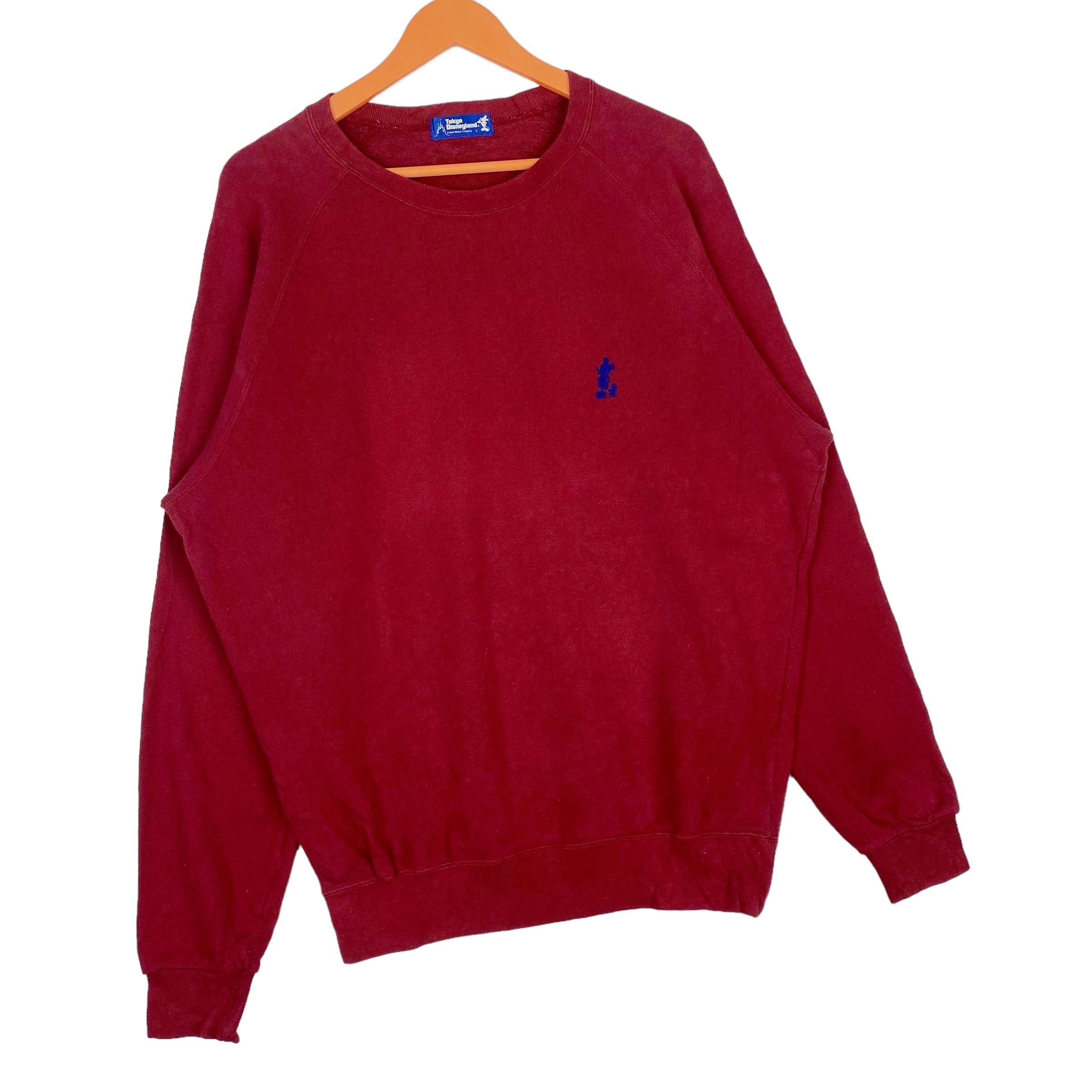 TOKYODISNEYLANDO　東京ディズニーランド　ヴィンテージ Vintage Tokyo Disneyland Mickey Mouse Sweatshirt Crewneck Pullover