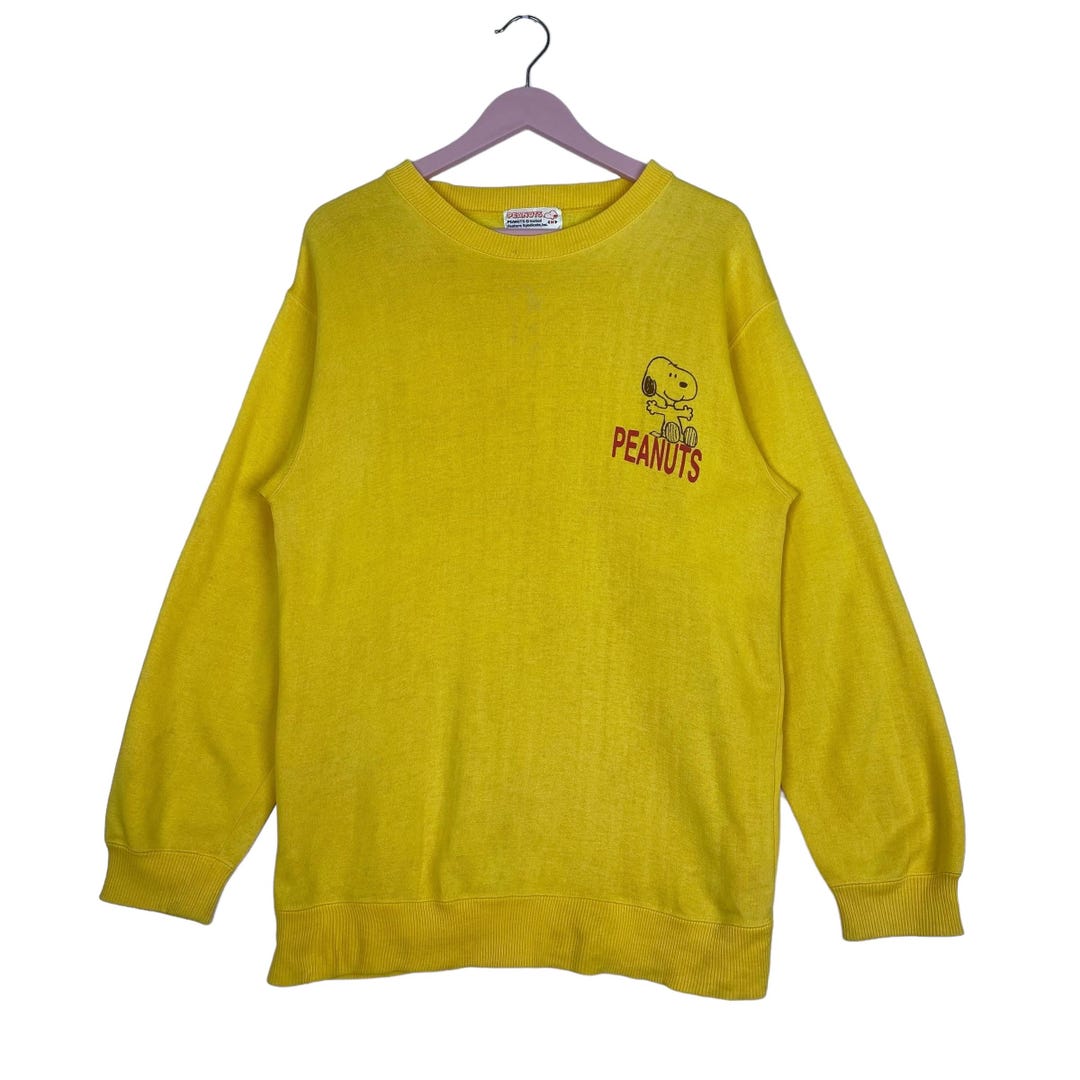 Vintage Peanuts Snoopy Sweatshirt Crewneck Pullover Jumper Size M - Etsy