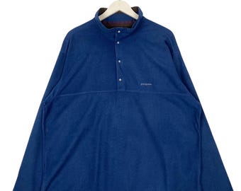 Vintage Patagonia Rhythm Fleece: Maroon Long Sleeve (XL Fit) - Etsy