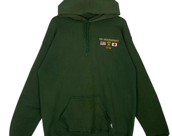 トップス 1990s DISCUS ATHlETIC PULLOVER HOODIE Vintage 1990s Discus Athletic Hoodie / 90s Hoodie / Vintage