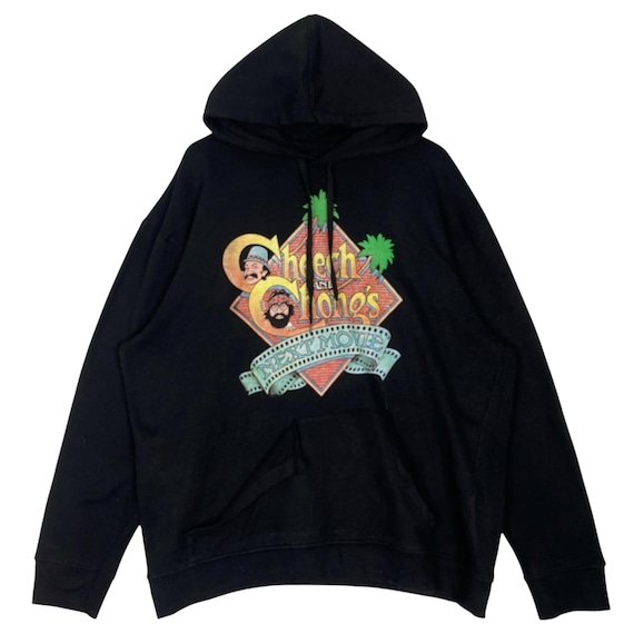 Vintage Cheech and Chong Hoodie: Big Logo Pullover, Size L - Etsy