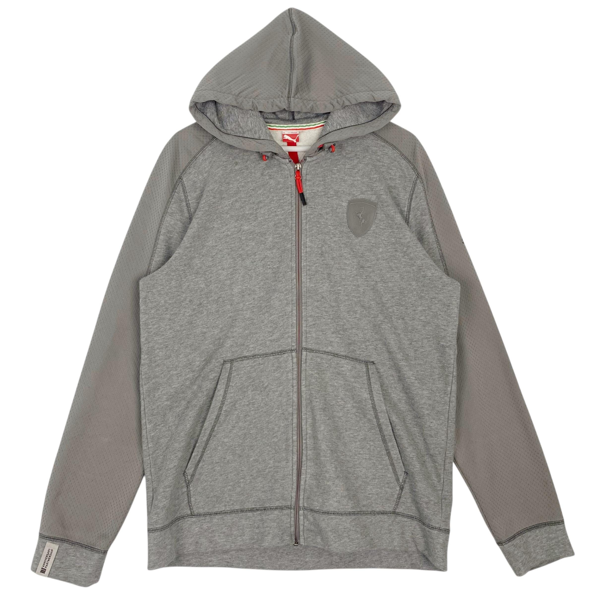 PUMA Ferrari ジャージ上下セット グレー Vintage Puma Ferrari Hoodie Sweater Full Zip Grey Pullover Jumper