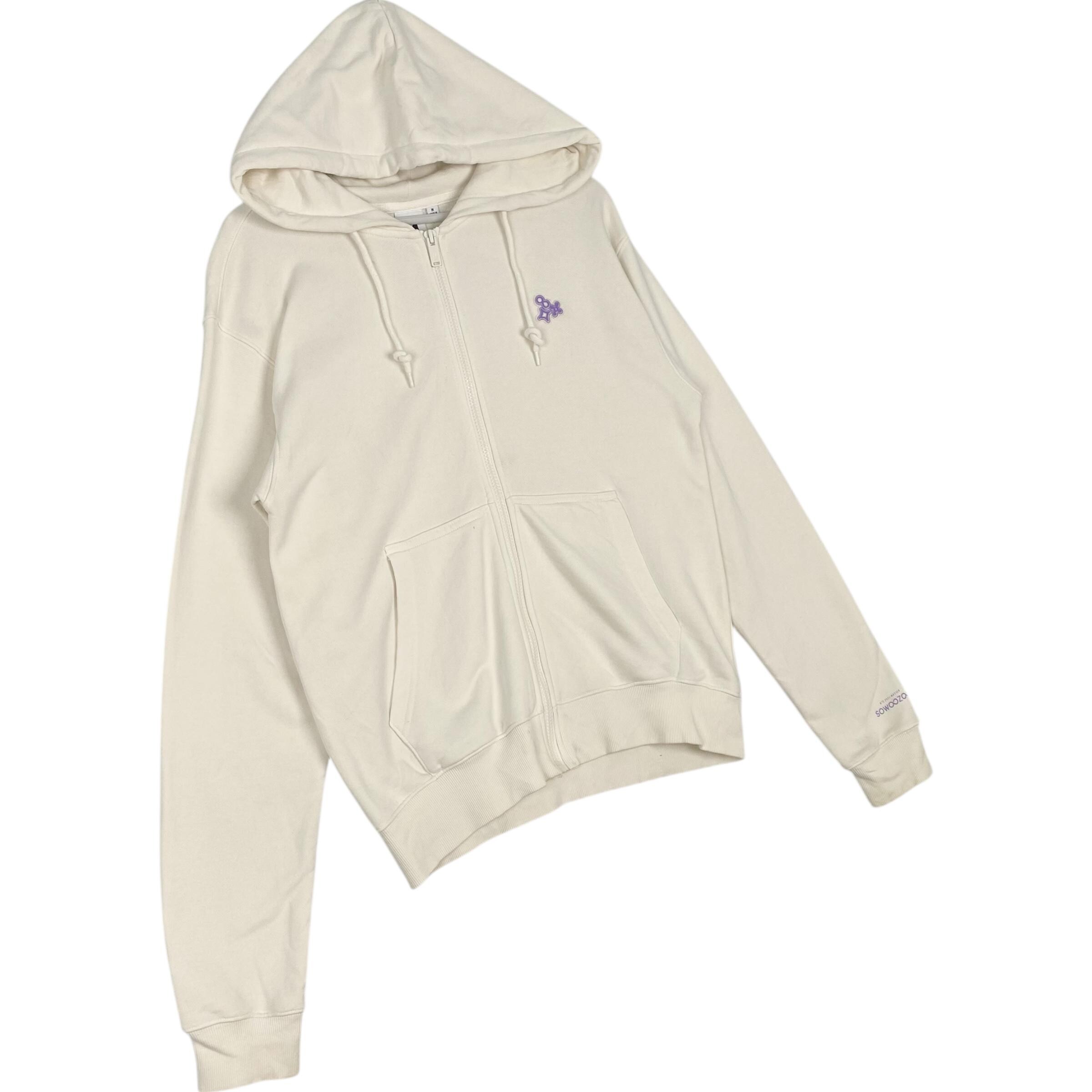 Vintage BTS Kpop Full Zip Hoodie - White Pullover, Size M - Etsy
