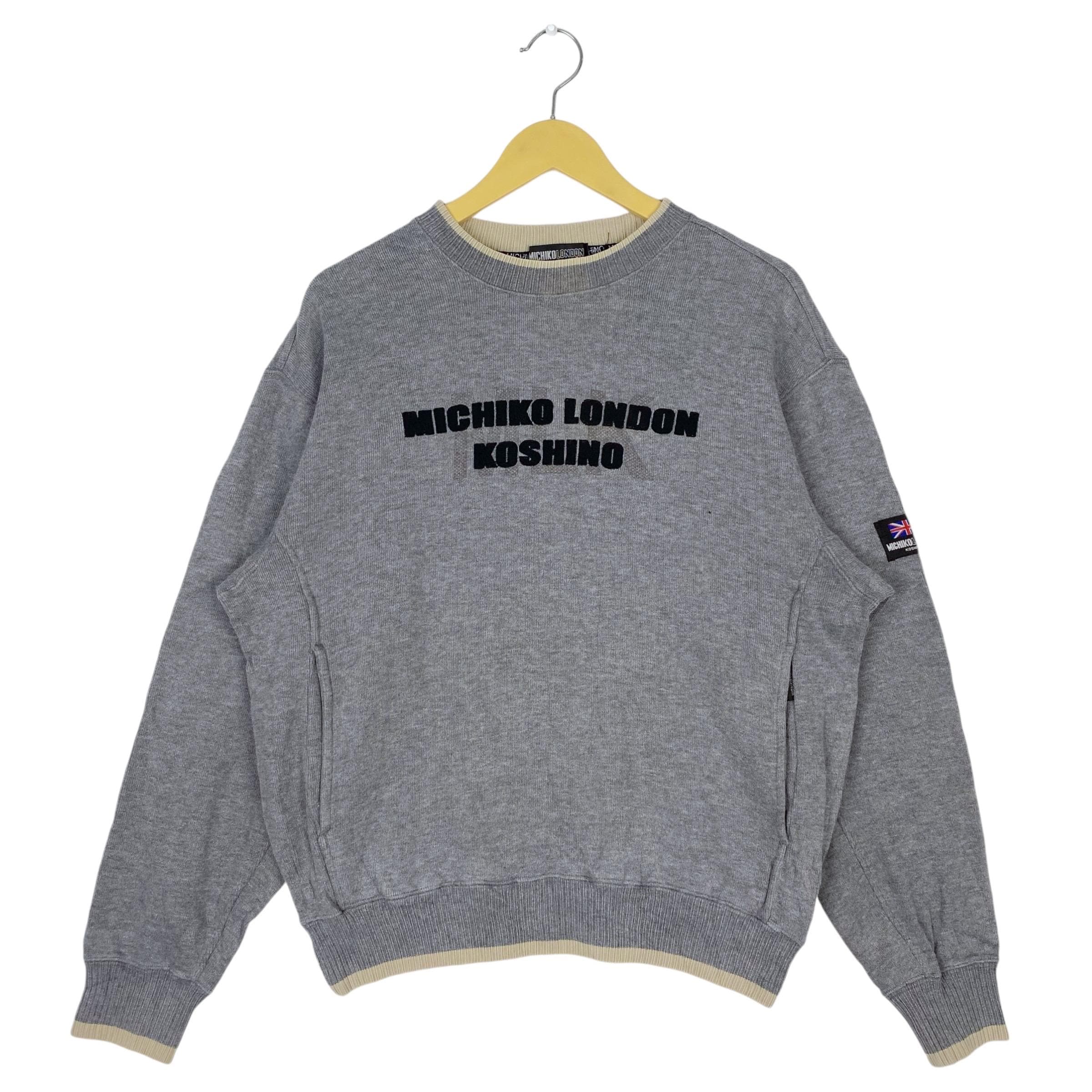 Vintage Michiko London Khoshino Sweatshirt Crewneck Pullover 