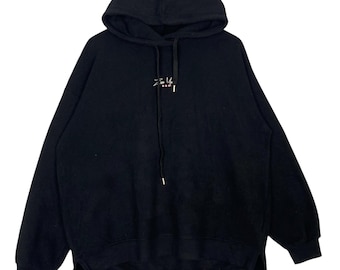Zoo York Sweatshirt Vintage 90s Zoo York Hoodie Embroidery Big