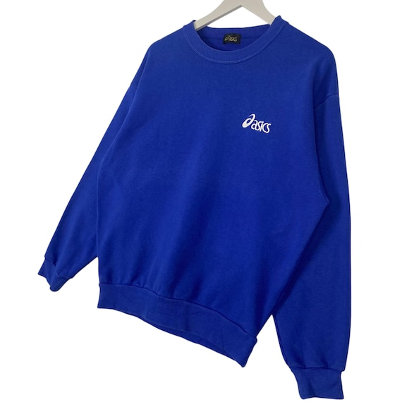 Vintage Asics Japan Sweatshirt Crewneck Small Logo Embroidery