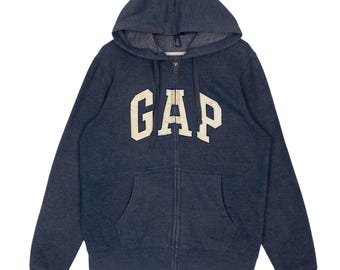Vintage Gap Ziper Hoodie Big Logo Small Size Jumper Rare Gap