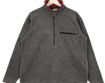 Pick!! Vintage 90s LL Bean Zipper Fleece LL Bean Sweater LL Bean