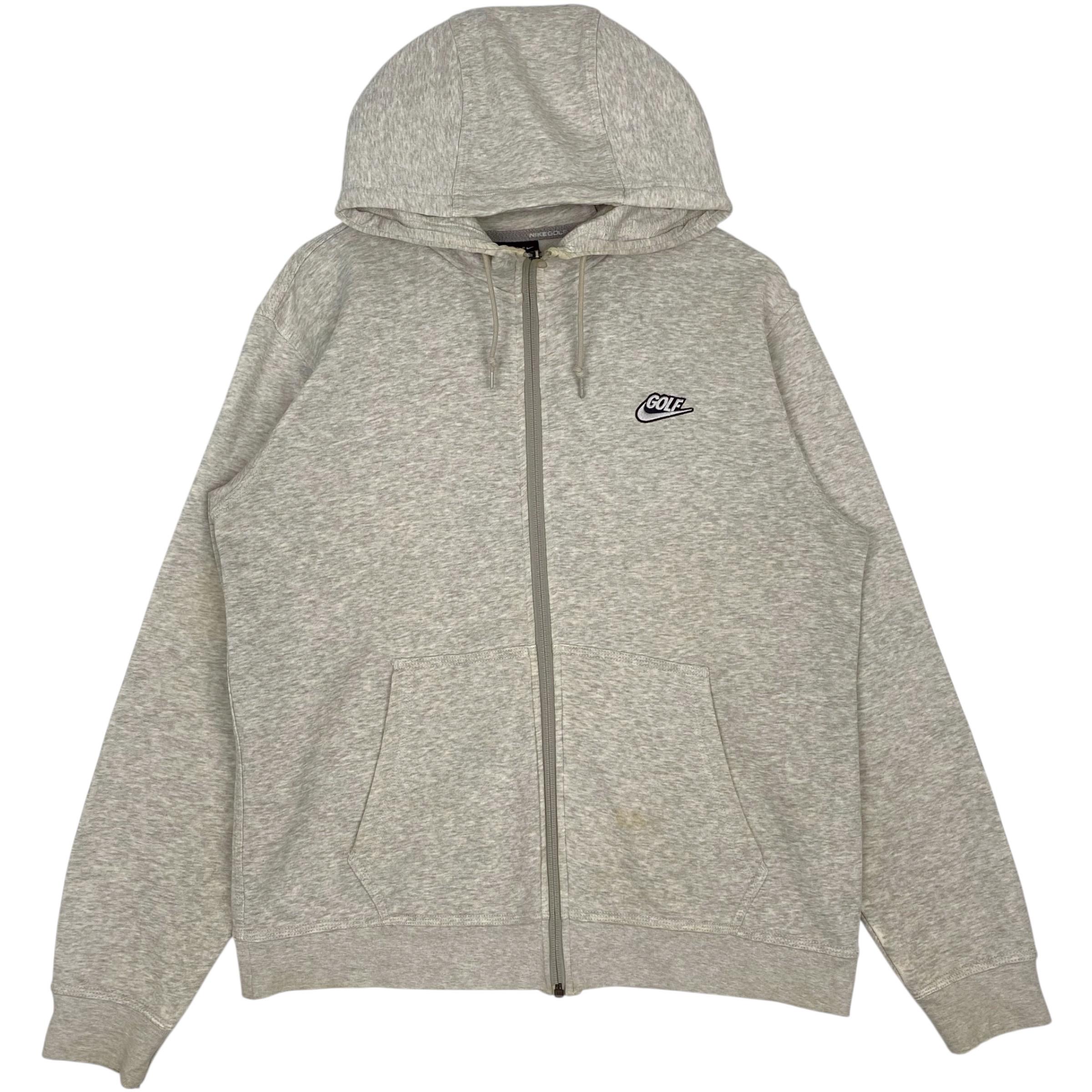 トップス 90s NIKE ZIP UP HOODIE GRAY Vintage Nike '90s Grey Zip-Up Hoodie Sweatshirt | Urban