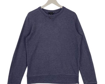 Rare A.P.C Heathered Grey Long Sleeve T Shirt Size 1 / Medium
