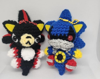 Sonic hedgehog- Shadow, Metal & friends