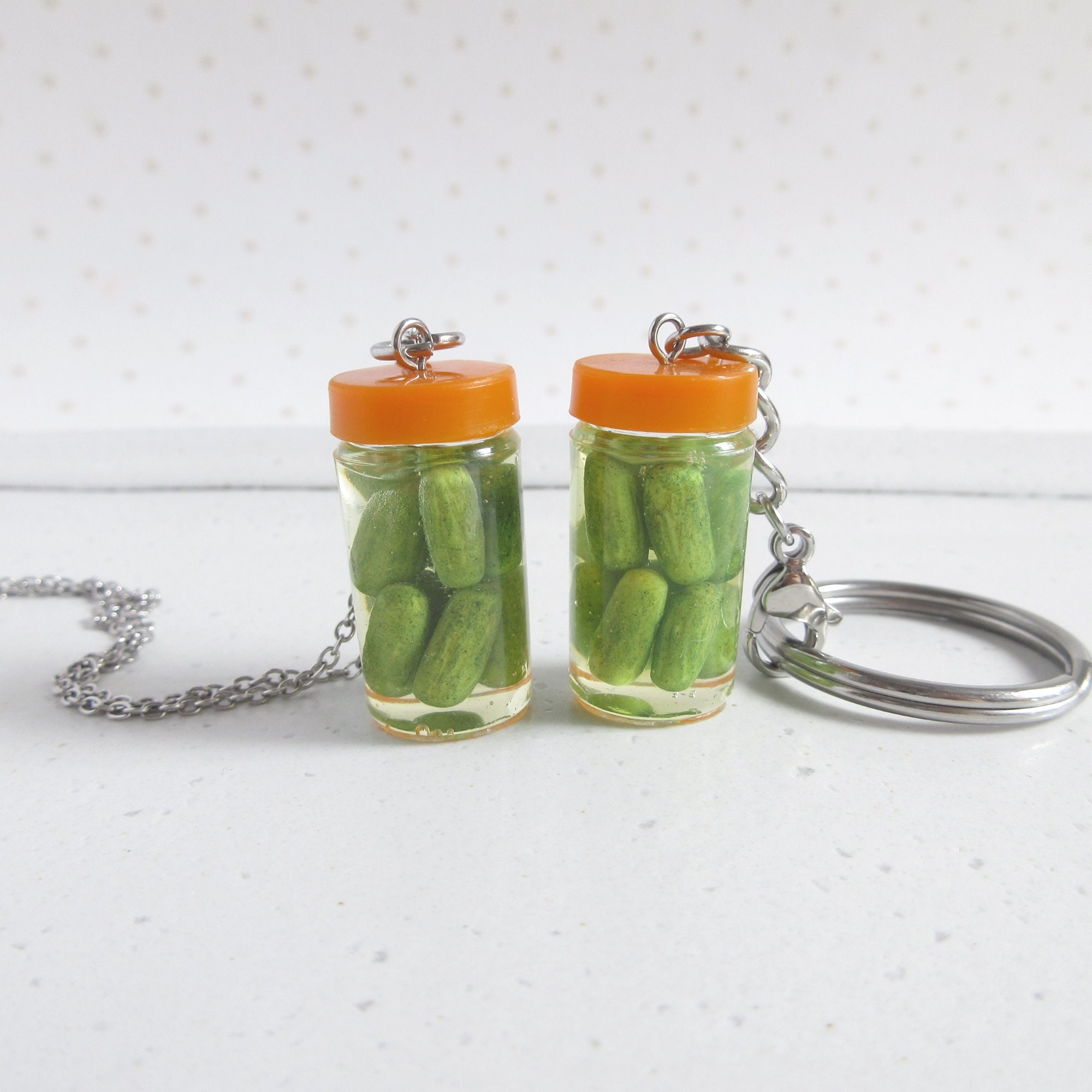 Mason jar keychain sale