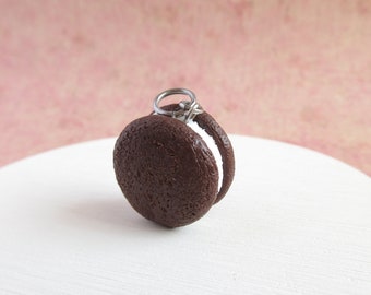 Whoopie Pie Charm, Miniature Fake Food, Cute Gifts For Best Friend