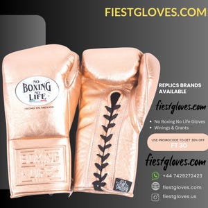 Personalized gift of No Boxing No Life glove, Christmas gifts of Friends, gifts for him, Thanksgiving gift for men, Boxing Gloves gift