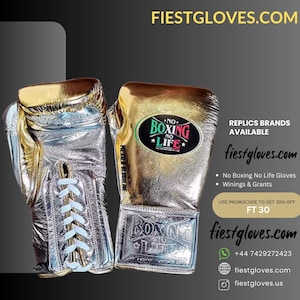 Personalized gift of No Boxing No Life glove, Christmas gifts of Friends, gifts for him, Thanksgiving gift for men, Boxing Gloves gift