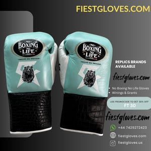 Personalized gift of No Boxing No Life glove, Christmas gifts of Friends, gifts for him, Thanksgiving gift for men, Boxing Gloves gift