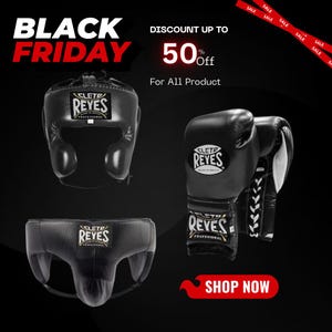 Ensemble de boxe personnalisé Cleto Reyes : gants de boxe en cuir