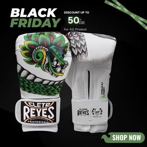 Gants de boxe Cleto Reyes personnalisés, cadeau de boxe personnalisé