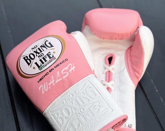 NBNL Maßgefertigte Boxhandschuhe | Ohne Boxen kein Leben | Personalisierte Box-Trainingshandschuhe