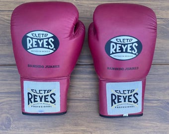 Customized Cleto Reyes Boxing Gloves, Personalized Boxing Gym Gift
