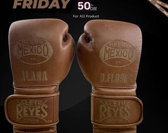 Customized Cleto Reyes Boxing Gloves, Personalized Boxing Gym Gift