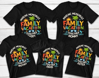 Family Vacation 2026 Matching T-Shirt: Making Memories Together