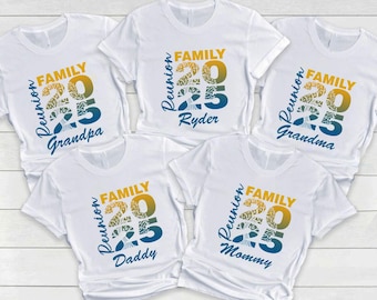Family Reunion Tree T-Shirt: Matching Group Shirts