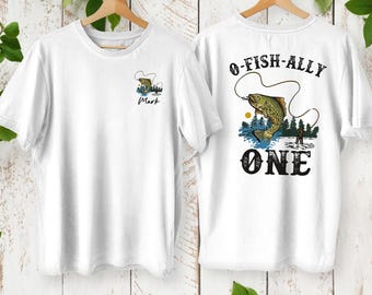 O-Fish-Ally One Birthday Shirt: Fishing First Birthday Outfit