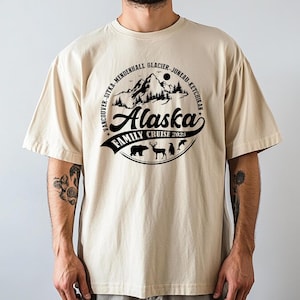 Custom Alaska Sweatshirt Shirt, Personalized Alaska Cruise Shirt, 2025 Alaska Cruise T-Shirts, Family Name Vacation, Matching Cruise Tee