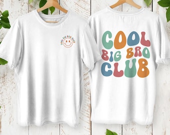Big Brother Club Shirt: Pregnancy Announcement Gift for Kids