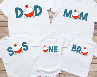 Fishing First Birthday Family Matching Shirt: The Big One