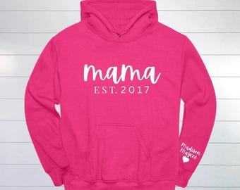 Mother’s Day crewneck or hoodie. Custom Mother’s Day gift. Mother’s Day.