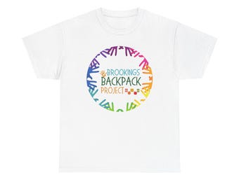 Colorful Community Unisex Heavy Cotton Tee for Charity Events, Fundraisers, Everyday Wear, Volunteer Activities, Gift Idea