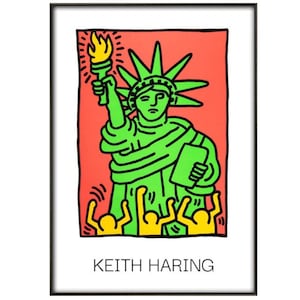 Keith Haring, 'Statua della Libertà', Stampa artistica, Varie dimensioni