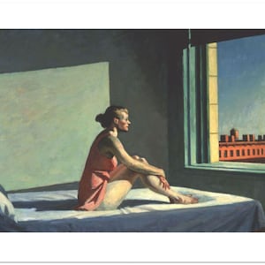Edward Hopper, « Morning Sun », impression d'art, différentes tailles