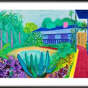 David Hockney, 'Giardino', Varie dimensioni